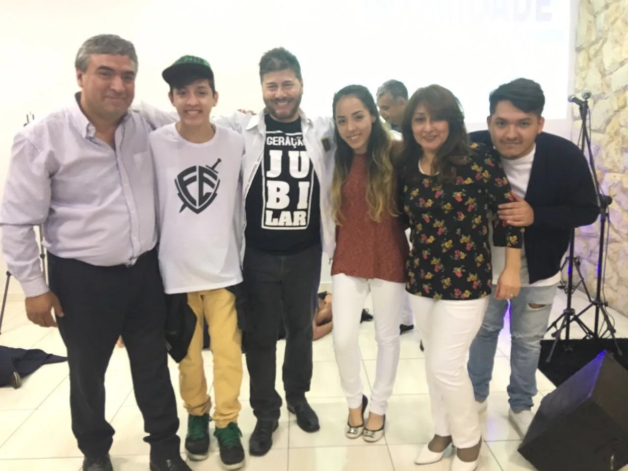 familia Conti e Joel Engel